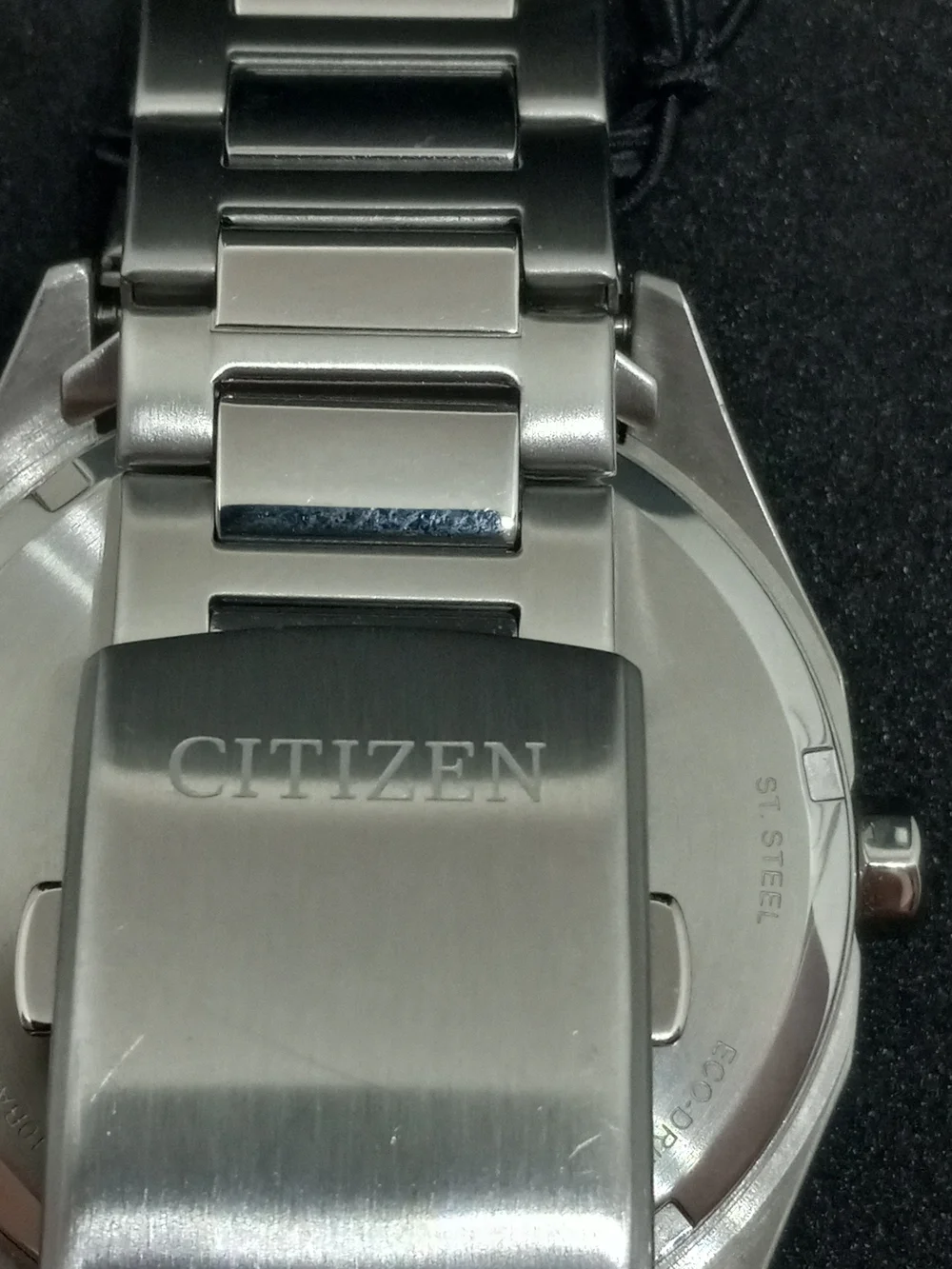 Citizen Eco-Drive Men's Stainless Steel Watch - Blue Dial